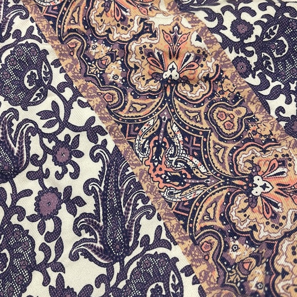 A-line paisley swing skirt - Picture 4 of 4